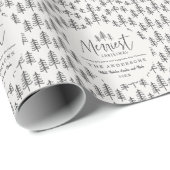 Vroegste kerstfeestdag cadeaupapier (Rol Hoek)