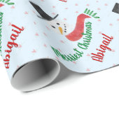 Vroegste kerstman en elke andere naam cadeaupapier (Rol Hoek)