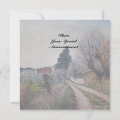 VROEGSTE LENTE IN TUSCAANS LANDSCHAP KAART (Achterkant)