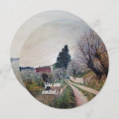 VROEGSTE LENTE IN TUSCAANS LANDSCHAP KAART (Voorkant / Achterkant)