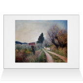 VROEGSTE SPRING IN HET VERNALESE/Toscaanse landsch (Binnen Horizontaal (Boven))