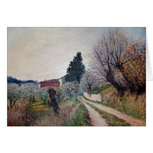 VROEGSTE SPRING IN HET VERNALESE/Toscaanse landsch