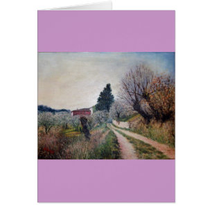 VROEGSTE SPRING IN HET VERNALESE/Toscaanse landsch