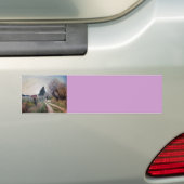VROEGSTE SPRING IN HET VERNALESE/Toscaanse landsch Bumpersticker (Op auto)