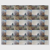 VROEGSTE SPRING IN HET VERNALESE/Toscaanse landsch Cadeaupapier (Vlak)