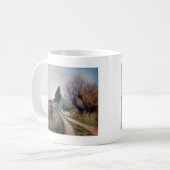 VROEGSTE SPRING IN HET VERNALESE/Toscaanse landsch Koffiemok (Voorkant links)