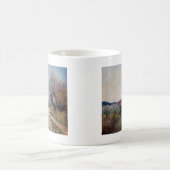 VROEGSTE SPRING IN HET VERNALESE/Toscaanse landsch Koffiemok (Center)