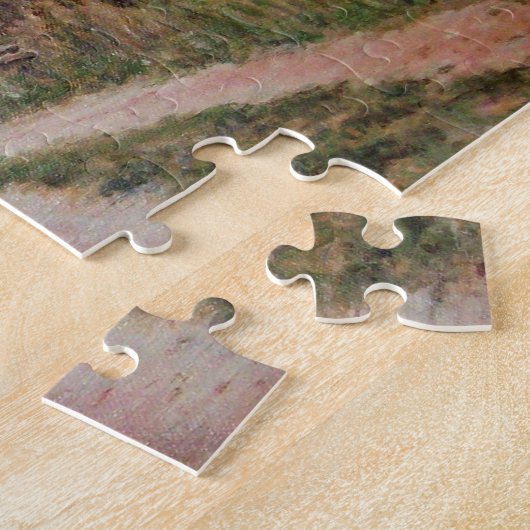 VROEGSTE SPRING IN HET VERNALESE/Toscaanse landsch Legpuzzel (Zijkant)