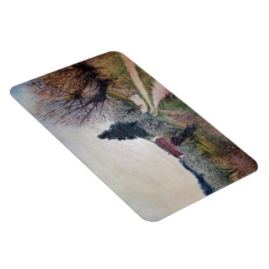 VROEGSTE SPRING IN HET VERNALESE/Toscaanse landsch Magneet (Rechterzijde)