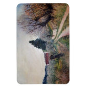 VROEGSTE SPRING IN HET VERNALESE/Toscaanse landsch Magneet (Verticaal)