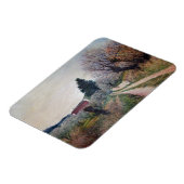 VROEGSTE SPRING IN HET VERNALESE/Toscaanse landsch Magneet (Linkerzijde)