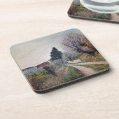 VROEGSTE SPRING IN HET VERNALESE/Toscaanse landsch Onderzetter (Linkerzijde)