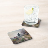 VROEGSTE SPRING IN HET VERNALESE/Toscaanse landsch Onderzetter (Rechterzijde)