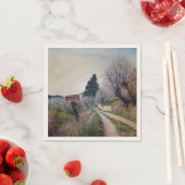 VROEGSTE SPRING IN HET VERNALESE/Toscaanse landsch Servetten (Insitu)