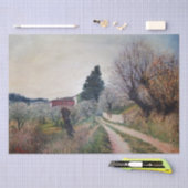 VROEGSTE SPRING IN HET VERNALESE/Toscaanse landsch Tissuepapier (Craft)