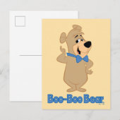 vroegtijdig Beer van Boo-Boo Briefkaart (Voorkant / Achterkant)