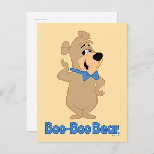 vroegtijdig Beer van Boo-Boo Briefkaart (Voorkant / Achterkant)