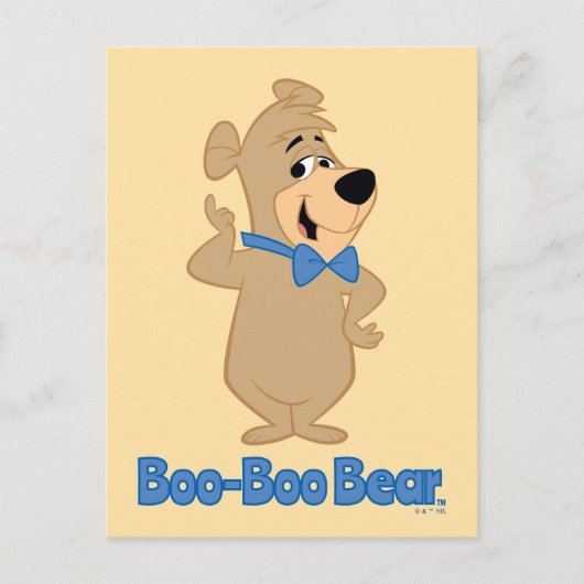 vroegtijdig Beer van Boo-Boo Briefkaart (Voorkant)