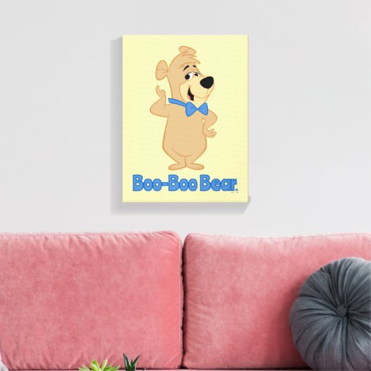 vroegtijdig Beer van Boo-Boo Canvas Afdruk (Insitu (Woonkamer))