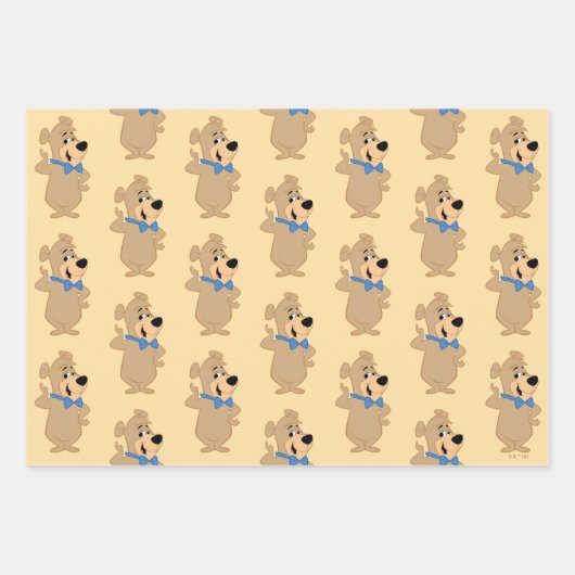 vroegtijdig Beer van Boo-Boo Inpakpapier Vel (Voorkant 2)