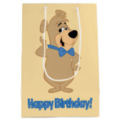 vroegtijdig Beer van Boo-Boo Medium Cadeauzakje (Achterkant)