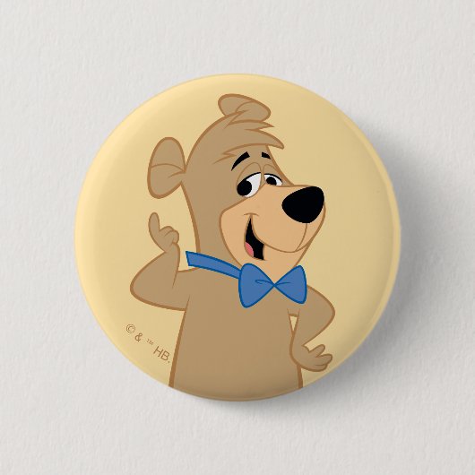 vroegtijdig Beer van Boo-Boo Ronde Button 5,7 Cm (Voorkant)