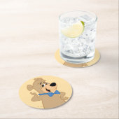 vroegtijdig Beer van Boo-Boo Ronde Kartonnen Onderzetter (Insitu)
