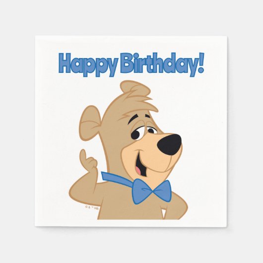 vroegtijdig Beer van Boo-Boo Servet (Voorkant)