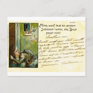 , Vroegtijdig Duits briefkaart, 1900 Briefkaart