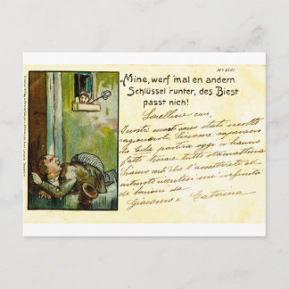 , Vroegtijdig Duits briefkaart, 1900 Briefkaart