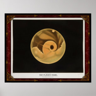 Vroegtijdig Uitzicht van het Poster van Planet Mar