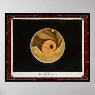 Vroegtijdig Uitzicht van het Poster van Planet Mar