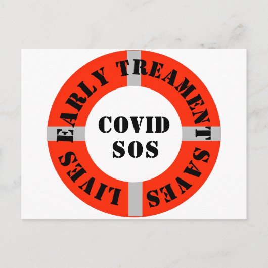 Vroegtijdige behandeling redt levens Briefkaart (Voorkant)
