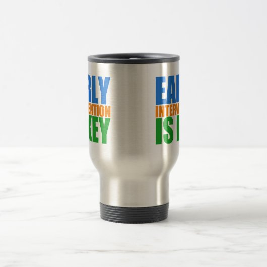 Vroegtijdige interventie is essentieel reisbeker (Center)