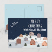 Vroegtijdige kerstfeestdag Briefkaart ontwerp Sjab (Voorkant / Achterkant)