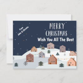 Vroegtijdige kerstfeestdag Briefkaart ontwerp Sjab