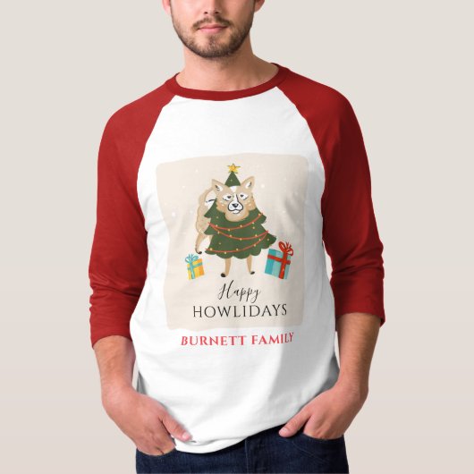 Vroegtijdige kerstfeestdagen t-shirt (Voorkant)