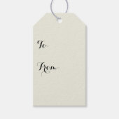 Vroeiende, vaste kleuren passen deze aan cadeaulabel (Voorkant)