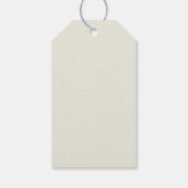 Vroeiende, vaste kleuren passen deze aan cadeaulabel (Achterkant)