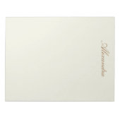 Vroeiende, vaste kleuren passen deze aan notitieblok (Voorkant)