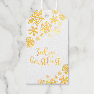 VroKerstlijk geeft het prettige kerstfeest in het Cadeaulabels