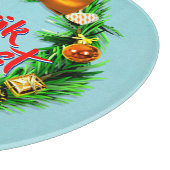 VroKerstlijk Nederlands Merry Kerstry Snijplank (Hoek)