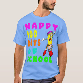 Vrolijk 100 dagen op school 68 t-shirt