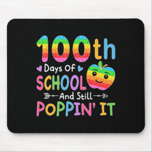 Vrolijk 100 dagen op school en nog steeds het Kind Muismat