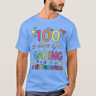 Vrolijk 100 schooldagen6 t-shirt