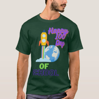 Vrolijk 100e schooldag T T-shirt