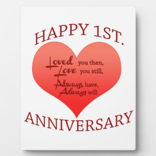 Vrolijk 1. Verjaardag Fotoplaat