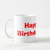 Vrolijk 39e verjaardag.. opnieuw koffiemok (Links)