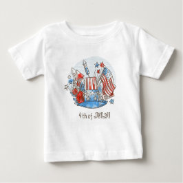 Vrolijk 4 juli Baby T-Shirt