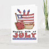 Vrolijk 4 juli kaart (Voorkant)